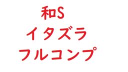 和Sイタズラ　フルコンプ